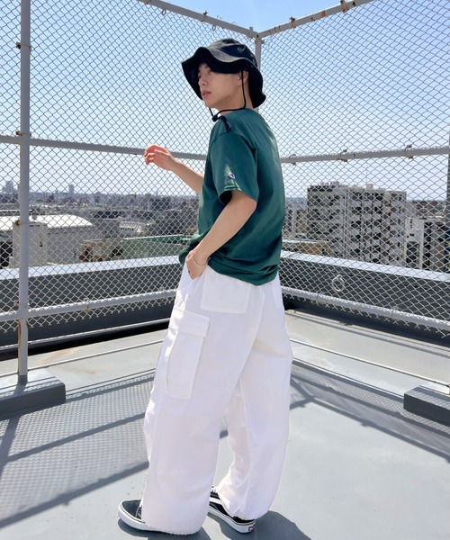 newhattan（ニューハッタン）の「newhattan(ニューハッタン) / コットンツイルサファリハット cotton twill stone-washed safari hats アドベンチャーハット バケットハット（ハット・レディース・ダークグリーン/グリーン系カモフラージュ/ブラウン系カモフラージュ/ベージュ×ブラック/チャコールグレー/ホワイト/ネイビー/ブラック/オリーブ/カーキ・S/M/M/L）」の15枚目の写真