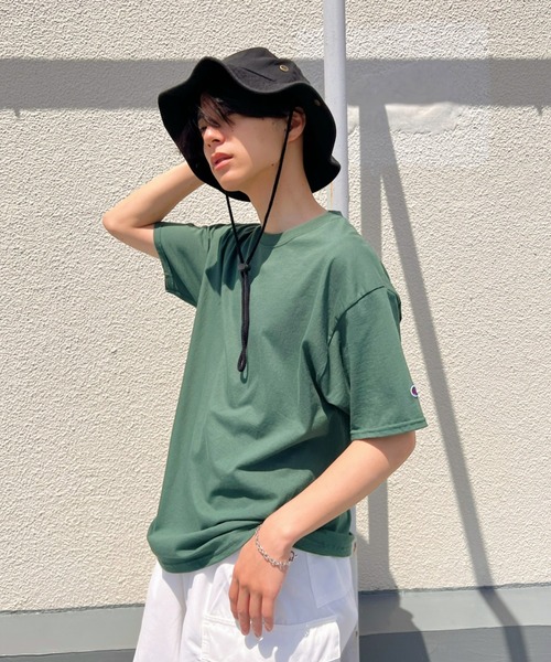 newhattan（ニューハッタン）の「newhattan(ニューハッタン) / コットンツイルサファリハット cotton twill stone-washed safari hats アドベンチャーハット バケットハット（ハット・レディース・ダークグリーン/グリーン系カモフラージュ/ブラウン系カモフラージュ/ベージュ×ブラック/チャコールグレー/ホワイト/ネイビー/ブラック/オリーブ/カーキ・S/M/M/L）」の17枚目の写真