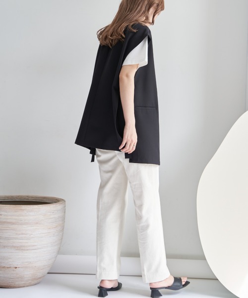 VANNIE U（ヴァニーユー）の「センターステッチデニムパンツ/Sサイズ展開あり（デニムパンツ・レディース・ライトブルー/ピンク/ナチュラル・FREE/S）」の16枚目の写真