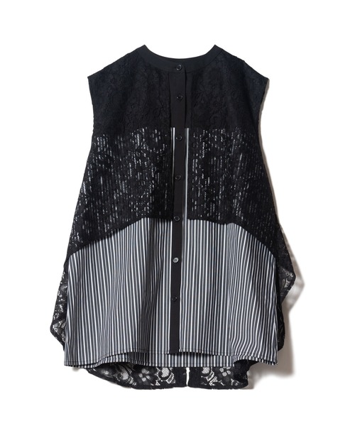 LAYMEE（レイミー）の「Lindle blouse / リンドルブラウス（シャツ/ブラウス・レディース・イエロー/アイボリー/ブラック系その他・FREE）」の14枚目の写真