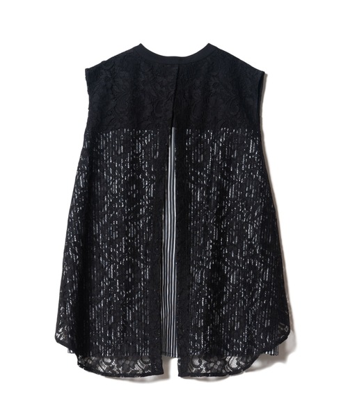 LAYMEE（レイミー）の「Lindle blouse / リンドルブラウス（シャツ/ブラウス・レディース・イエロー/アイボリー/ブラック系その他・FREE）」の4枚目の写真