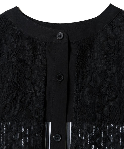 LAYMEE（レイミー）の「Lindle blouse / リンドルブラウス（シャツ/ブラウス・レディース・イエロー/アイボリー/ブラック系その他・FREE）」の6枚目の写真