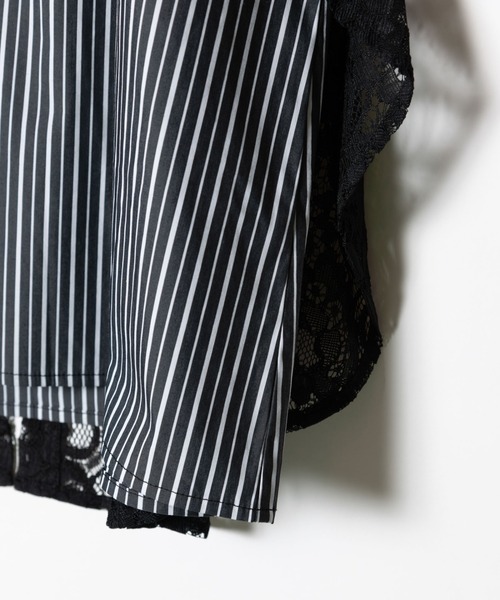 LAYMEE（レイミー）の「Lindle blouse / リンドルブラウス（シャツ/ブラウス・レディース・イエロー/アイボリー/ブラック系その他・FREE）」の12枚目の写真