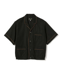 HAVERSACK | HAVERSACK / ドビーカルゼ 半袖パジャマシャツ(シャツ/ブラウス)