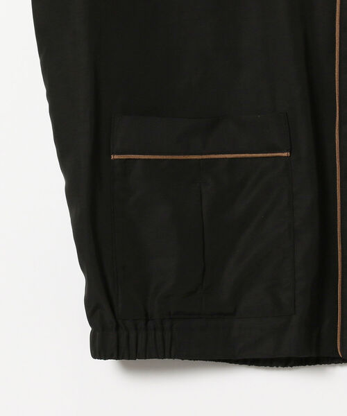 HAVERSACK（ハバーザック）の「HAVERSACK / ドビーカルゼ 半袖パジャマシャツ（シャツ/ブラウス・メンズ・ブラック・MEDIUM）」の4枚目の写真