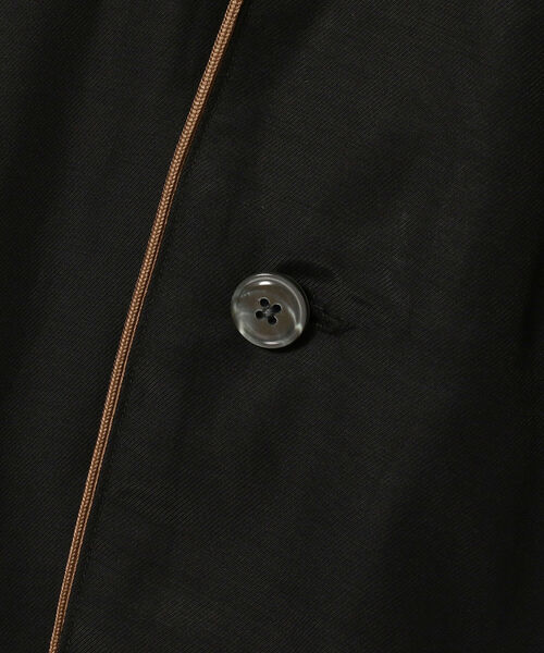 HAVERSACK（ハバーザック）の「HAVERSACK / ドビーカルゼ 半袖パジャマシャツ（シャツ/ブラウス・メンズ・ブラック・MEDIUM）」の6枚目の写真