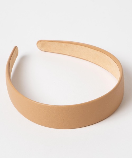 WEGO（ウィゴー）の「WEGO/ワイドカチューシャ（カチューシャ・レディース・ブラック/ベージュ/オフホワイト/ブルー/グリーン・FREE）」の18枚目の写真