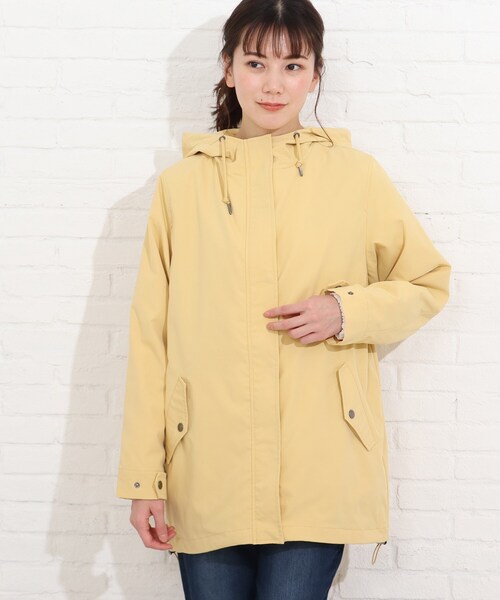 SHOO・LA・RUE（シューラルー）の「◆スプリングマウンテンパーカー（ブルゾン・レディース・オフホワイト/オリーブ/イエロー・02/03/04）」の4枚目の写真