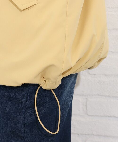 SHOO・LA・RUE（シューラルー）の「◆スプリングマウンテンパーカー（ブルゾン・レディース・オフホワイト/オリーブ/イエロー・02/03/04）」の5枚目の写真