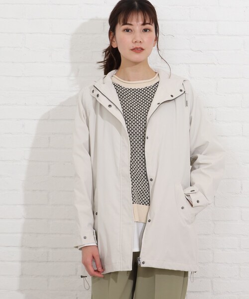 SHOO・LA・RUE（シューラルー）の「◆スプリングマウンテンパーカー（ブルゾン・レディース・オフホワイト/オリーブ/イエロー・02/03/04）」の18枚目の写真