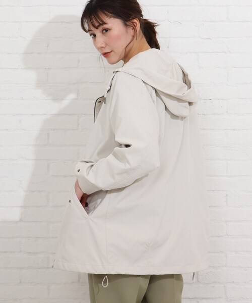 SHOO・LA・RUE（シューラルー）の「◆スプリングマウンテンパーカー（ブルゾン・レディース・オフホワイト/オリーブ/イエロー・02/03/04）」の12枚目の写真