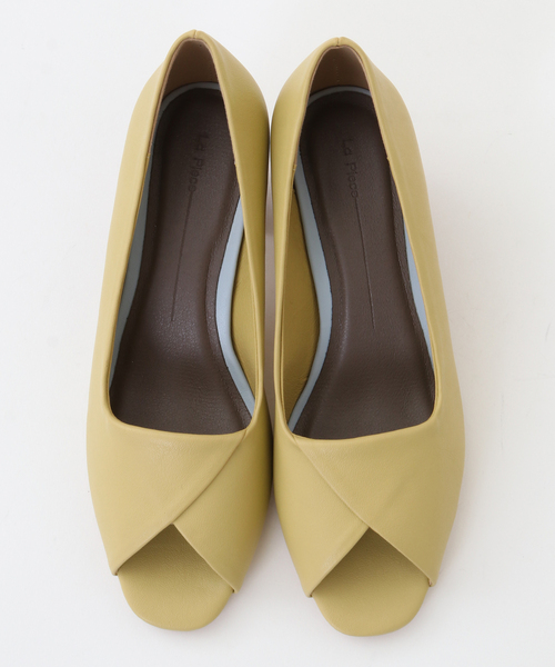 Tiara(ティアラ)の「オープントゥパンプス(パンプス・レディース・アイボリー/ライム/ブラック・S/L/M)」の5枚目の写真