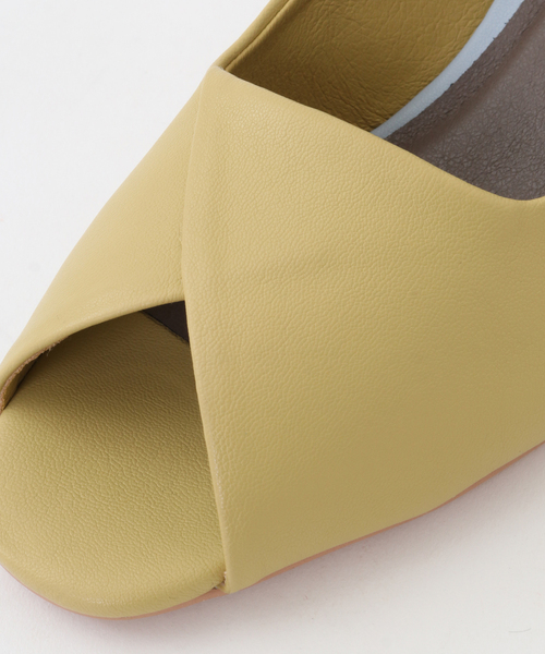 Tiara(ティアラ)の「オープントゥパンプス(パンプス・レディース・アイボリー/ライム/ブラック・S/L/M)」の8枚目の写真