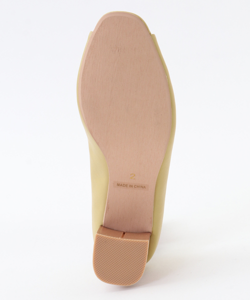 Tiara(ティアラ)の「オープントゥパンプス(パンプス・レディース・アイボリー/ライム/ブラック・S/L/M)」の9枚目の写真