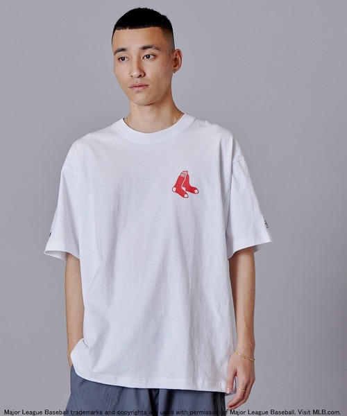 penguin BY MUNSINGWEAR（ペンギン バイ マンシングウェア）の「ペンギン バイ マンシングウェア MLB T－SHIRT メンズ レディース ユニセックス ウェア Tシャツ スポーツウェア MLBコラボ ゴルフ（Tシャツ/カットソー・メンズ・ネイビー/グレー/ホワイト・S/M/XL/L）」の2枚目の写真