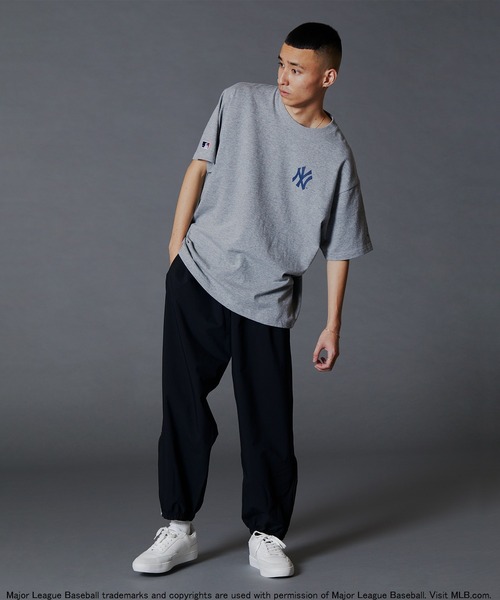 penguin BY MUNSINGWEAR（ペンギン バイ マンシングウェア）の「ペンギン バイ マンシングウェア MLB T－SHIRT メンズ レディース ユニセックス ウェア Tシャツ スポーツウェア MLBコラボ ゴルフ（Tシャツ/カットソー・メンズ・ネイビー/グレー/ホワイト・S/M/XL/L）」の10枚目の写真