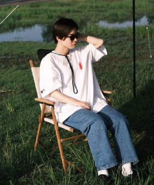 penguin BY MUNSINGWEAR（ペンギン バイ マンシングウェア）の「ペンギン バイ マンシングウェア MLB T－SHIRT メンズ レディース ユニセックス ウェア Tシャツ スポーツウェア MLBコラボ ゴルフ（Tシャツ/カットソー・メンズ・ネイビー/グレー/ホワイト・S/M/XL/L）」の12枚目の写真