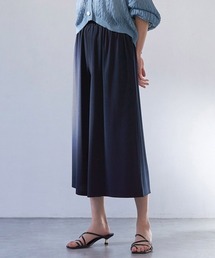 接触冷感 レディゆるシルエットワイドパンツ47丈