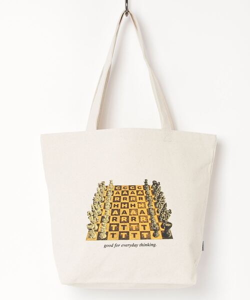 Carhartt WIP（カーハートダブリューアイピー）の「CANVAS GRAPHIC TOTE（トートバッグ・メンズ・キナリ/ロイヤルブルー/ブラック・ONE SIZE）」の2枚目の写真