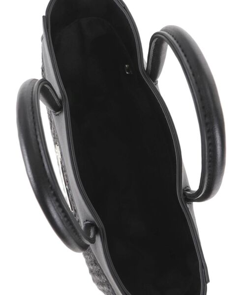 GYDA（ジェイダ）の「MIXマテリアル2WAYミニバッグ（ハンドバッグ・レディース・ブラック/オフホワイト・FREE）」の15枚目の写真