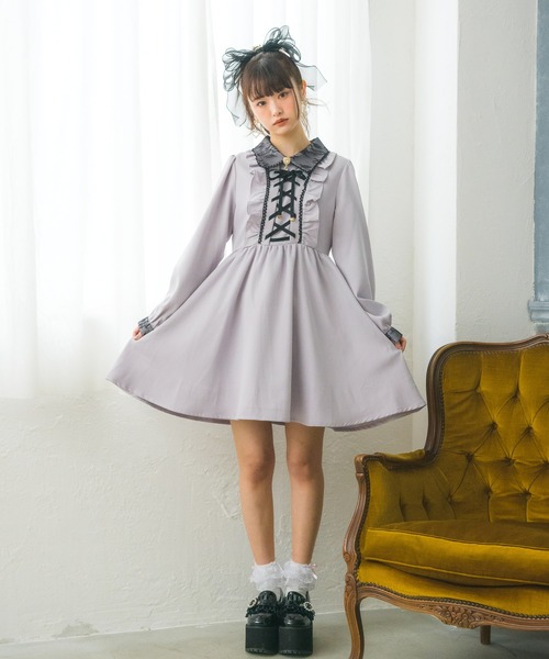 フロントレースアップワンピース ワンピース Rojita ロジータ のファッション通販 Zozotown