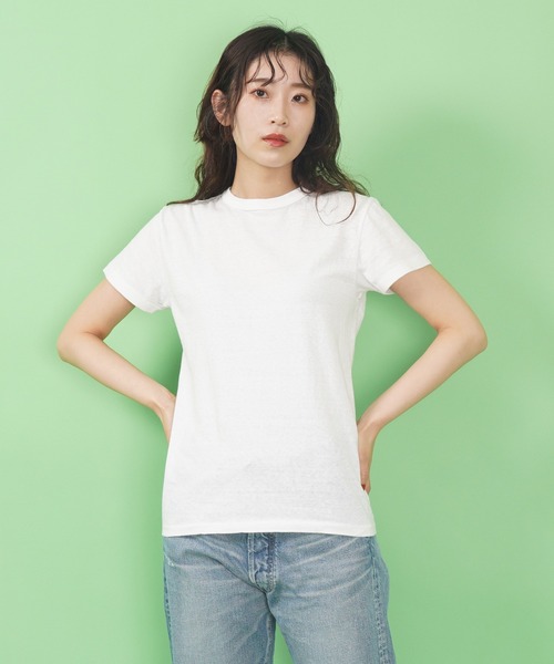 シンゾーン　CREW NECK T-SHIRT WHITE CREW NECK TEE - THE SHINZONE (ザ シンゾーン) - tops
