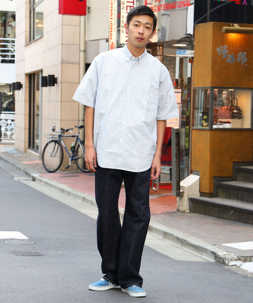 BEAMS(ビームス)の「BEAMS / イージー ボタンダウンシャツ(シャツ/ブラウス・メンズ・ホワイト/その他/ブルー系その他4・SMALL/MEDIUM/LARGE/X-LARGE)」の19枚目の写真