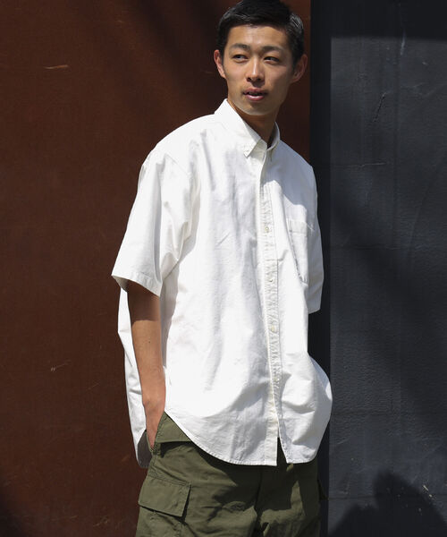 BEAMS(ビームス)の「BEAMS / イージー ボタンダウンシャツ(シャツ/ブラウス・メンズ・ホワイト/その他/ブルー系その他4・SMALL/MEDIUM/LARGE/X-LARGE)」の9枚目の写真