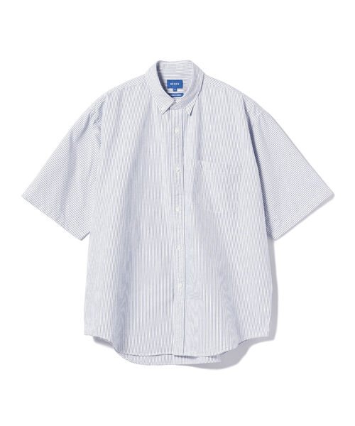 BEAMS(ビームス)の「BEAMS / イージー ボタンダウンシャツ(シャツ/ブラウス・メンズ・ホワイト/その他/ブルー系その他4・SMALL/MEDIUM/LARGE/X-LARGE)」の13枚目の写真