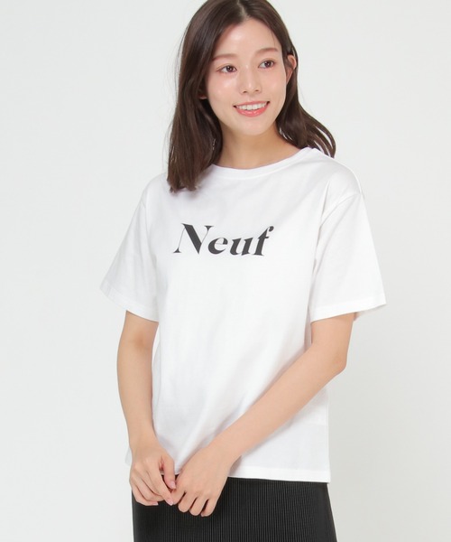 LBC(エルビーシー)の「レターロゴプリントtee(Tシャツ/カットソー・レディース・ホワイト/チャコールグレー・M/L)」の16枚目の写真