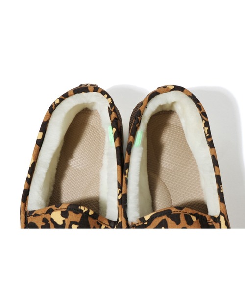 suicoke(スイコック)の「BAPE X SUICOKE LEOPARD ROOM SHOES L(スニーカー・レディース・ブラック/ベージュ・50/60/40)」の15枚目の写真