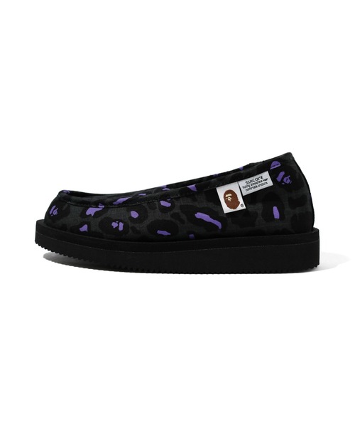 suicoke(スイコック)の「BAPE X SUICOKE LEOPARD ROOM SHOES L(スニーカー・レディース・ブラック/ベージュ・50/60/40)」の10枚目の写真