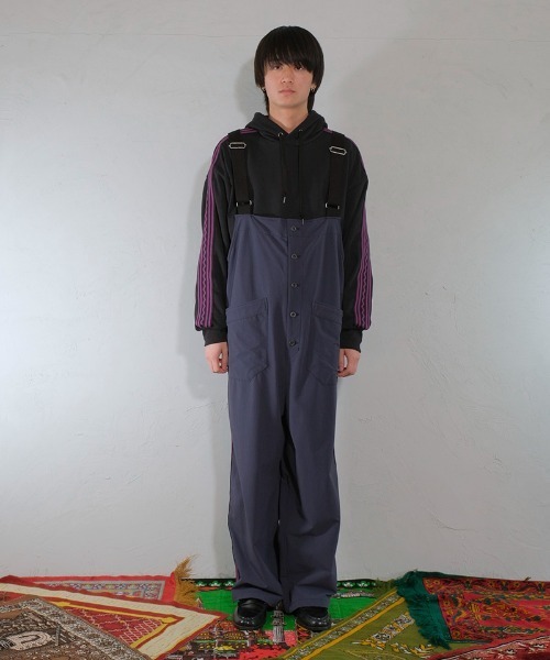 masterkey（マスターキー）の「mp10106-RUN トラックオーバーオール（サロペット/オーバーオール・メンズ・ネイビー/ベージュ/カーキ・1/2）」の11枚目の写真