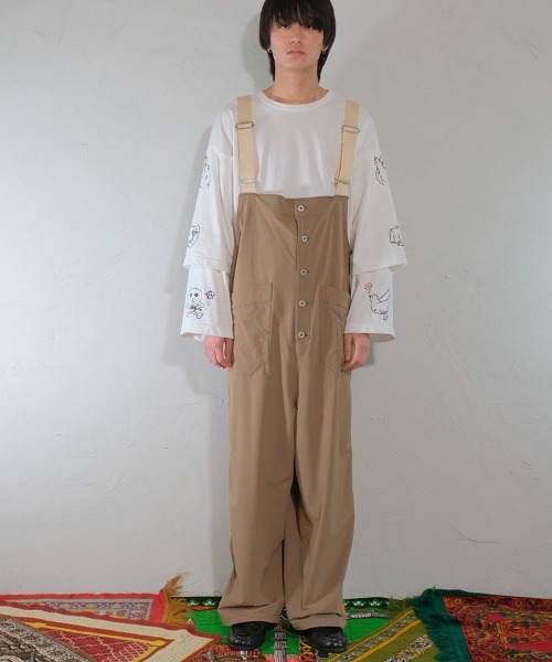 masterkey（マスターキー）の「mp10106-RUN トラックオーバーオール（サロペット/オーバーオール・メンズ・ネイビー/ベージュ/カーキ・1/2）」の22枚目の写真