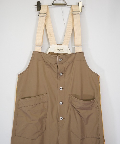 masterkey（マスターキー）の「mp10106-RUN トラックオーバーオール（サロペット/オーバーオール・メンズ・ネイビー/ベージュ/カーキ・1/2）」の6枚目の写真