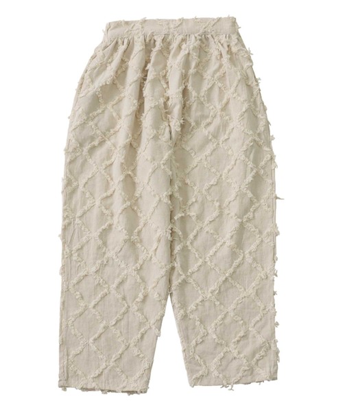 antiqua(アンティカ)の「綿麻フリンジパンツ(その他パンツ・レディース・ブラック/ベージュ・FREE)」の20枚目の写真