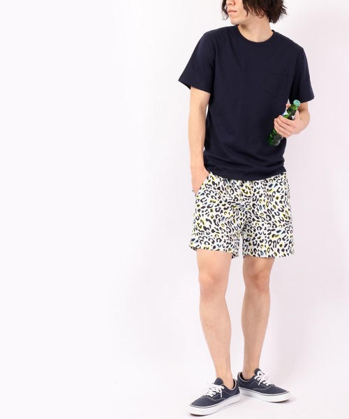 Bling Leads（ブリングリーズ）の「Bling Leads T/C天竺ポケ付クルー半袖Tシャツ（Tシャツ/カットソー・メンズ・イエロー/ブラック/グレー/ライトピンク/ピンク/ホワイト/カーキ/ネイビー・L/M/XL）」の14枚目の写真