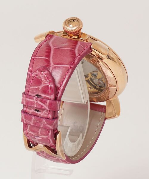 GaGa MILANO（ガガミラノ）の「GaGa MILANO/ガガミラノ MANUALE48MM 腕時計 5011MOS02S ユニセックス（アナログ腕時計・レディース・ピンク・FREE）」の2枚目の写真
