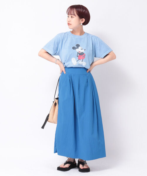 Rie Miller（リエミラー）の「ナイロンタフタタックギャザースカート（スカート・レディース・ブラック/パープル/ブルー/ピンク・38/36）」の15枚目の写真