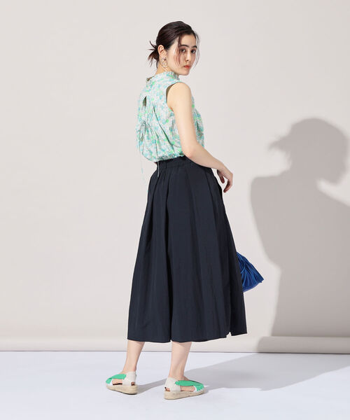 Rie Miller（リエミラー）の「ナイロンタフタタックギャザースカート（スカート・レディース・ブラック/パープル/ブルー/ピンク・38/36）」の22枚目の写真