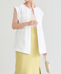 natural couture | 2WAYスリーブミリタリーシャツブルゾン(ブルゾン)