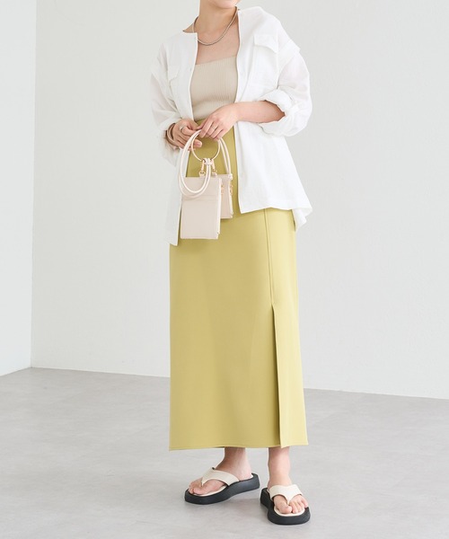 natural couture(ナチュラルクチュール)の「2WAYスリーブミリタリーシャツブルゾン(ブルゾン・レディース・オフホワイト/カーキ/ベージュ・FREE)」の22枚目の写真