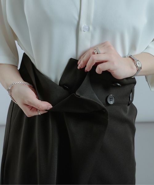 Ellno Loset（エルノロゼット）の「ラップハーフパンツ（その他パンツ・メンズ・ブラック・MEDIUM/LARGE）」の18枚目の写真