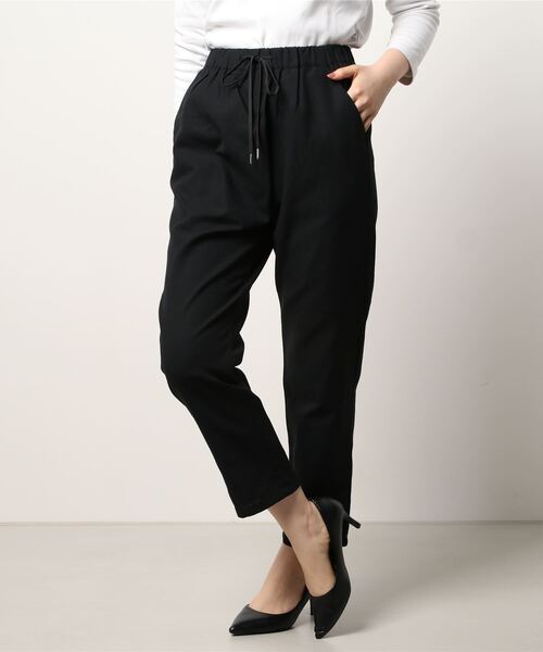 Samansa Mos2 blue（サマンサモスモスブルー）の「アソートテーパードパンツ（その他パンツ・レディース・オフホワイト/ブラック/ベージュ/ライトベージュ・ﾌﾘ-）」の3枚目の写真