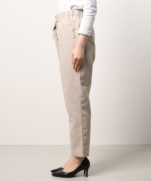 Samansa Mos2 blue（サマンサモスモスブルー）の「アソートテーパードパンツ（その他パンツ・レディース・オフホワイト/ブラック/ベージュ/ライトベージュ・ﾌﾘ-）」の6枚目の写真