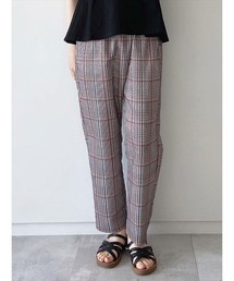 Samansa Mos2 blue | アソートテーパードパンツ(その他パンツ)