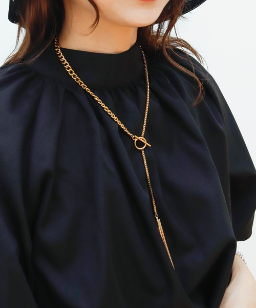 Birthday room（バースデイルーム）の「フリンジチェーンネックレス（ネックレス・レディース・シルバー/ゴールド・FREE）」の14枚目の写真