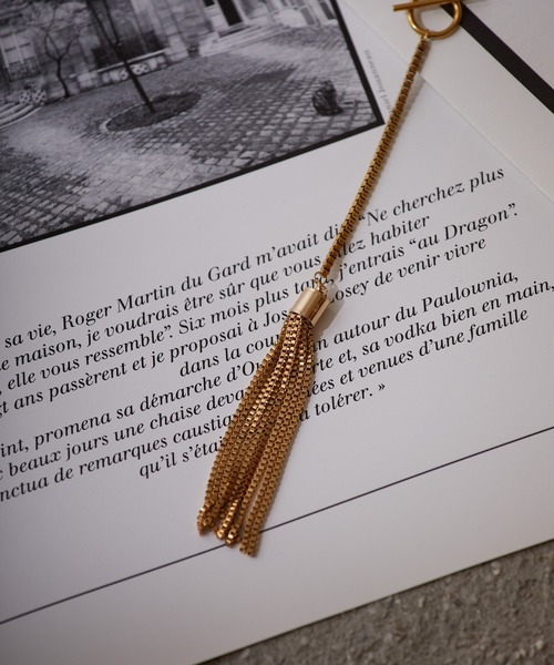 Birthday room（バースデイルーム）の「フリンジチェーンネックレス（ネックレス・レディース・シルバー/ゴールド・FREE）」の17枚目の写真