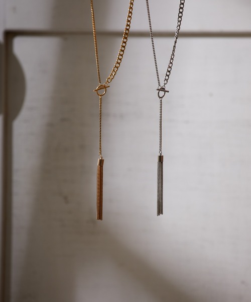 Birthday room（バースデイルーム）の「フリンジチェーンネックレス（ネックレス・レディース・シルバー/ゴールド・FREE）」の20枚目の写真