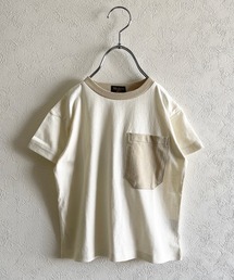 Life Support Products | ポケット配色Tシャツ（80～150cm）(Tシャツ/カットソー)